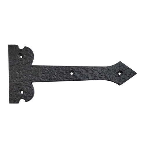 Buy 8 Inch "Agee" Black Antique Iron False Hinge Front-Premium Harware Products Online - Adonai Hardware
