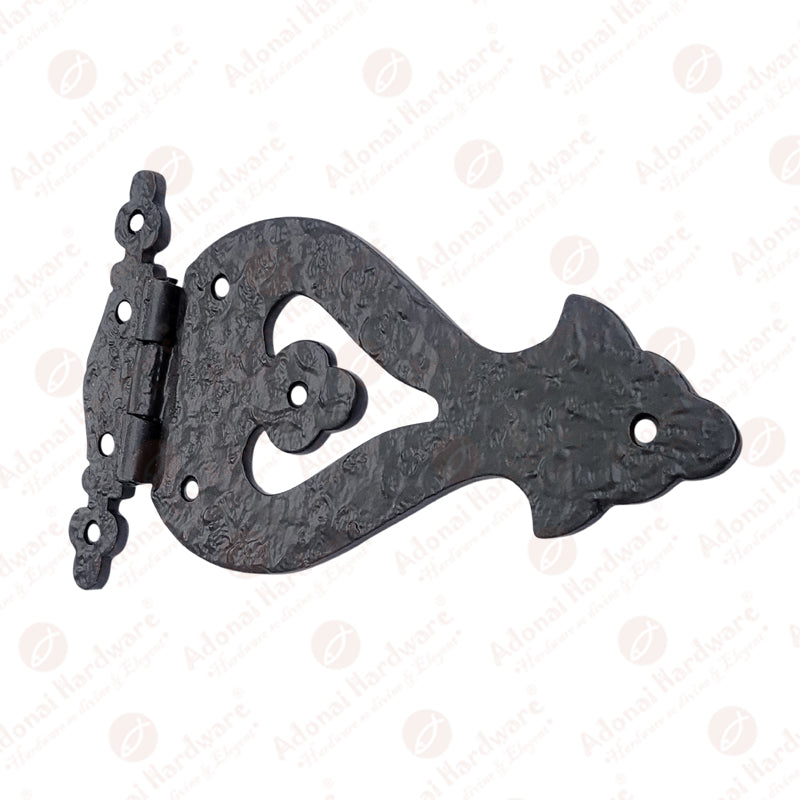 9 Inch Alleluia Antique Cast Iron Vintage T Hinge