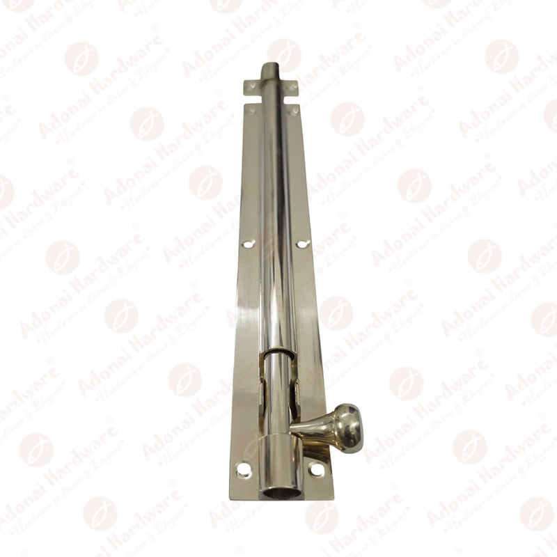 9.80" Anim Brass Barrel Bolt