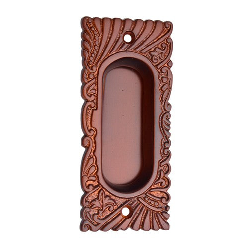 Buy 96mm "Hazaiah" Silicon Bronze Decorative Flush Pull-Premium Harware Products Online - Adonai Hardware