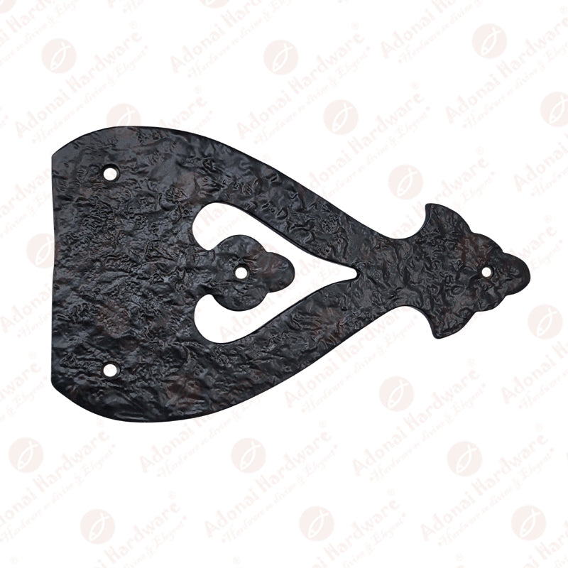9.2 Inch "Alleluia" Iron False or Dummy Front Hinge