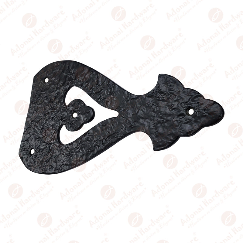 9.2 Inch "Alleluia" Iron False or Dummy Front Hinge