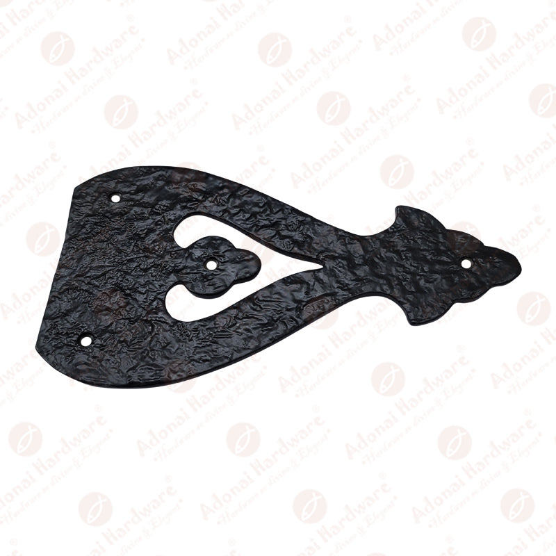 9.2 Inch "Alleluia" Iron False or Dummy Front Hinge