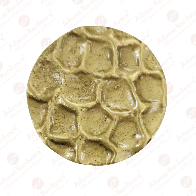 "Accho" Brass Cabinet Knob