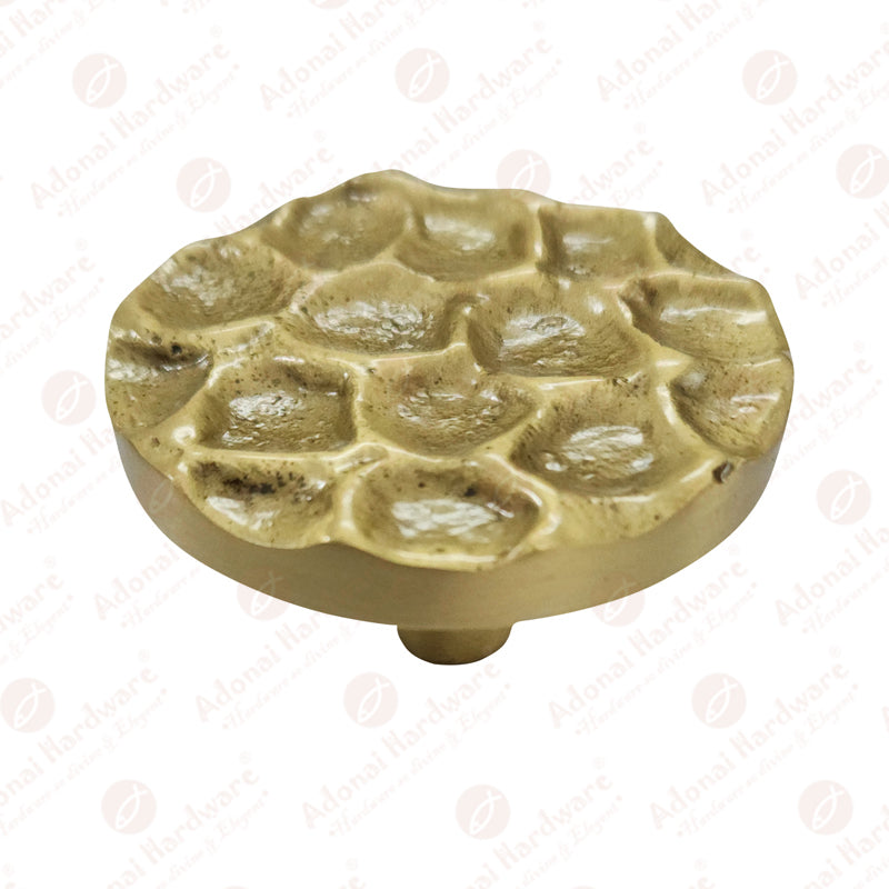 "Accho" Brass Cabinet Knob