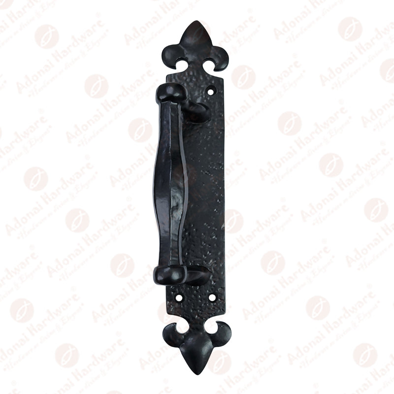 "Achaz Aluminium Door Pull with Back Plate