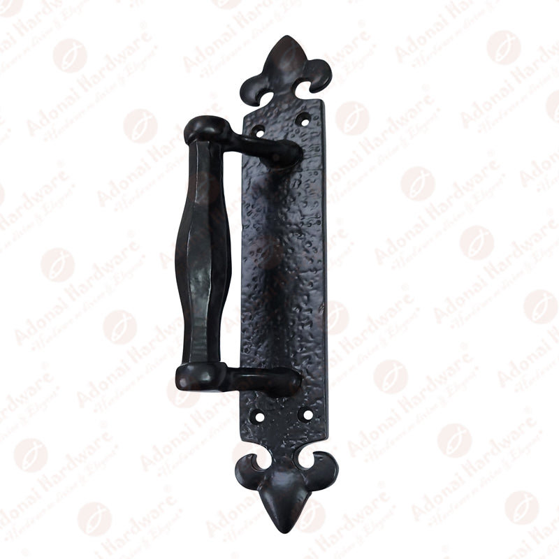 "Achaz Aluminium Door Pull with Back Plate