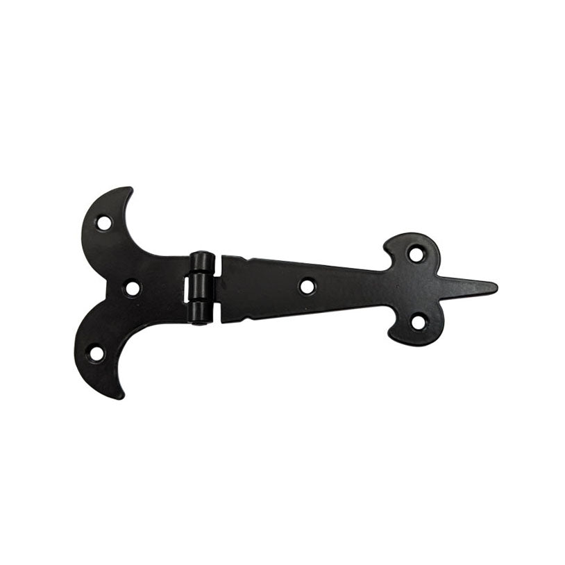 Buy "Asaph" Black Antique Iron Cabinet T-Hinge-Premium Harware Products Online - Adonai Hardware