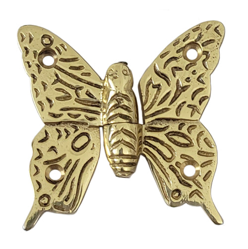 Buy 3 Inch "Naioth" Brass Decorative Butterfly Cabinet Hinge-Premium Harware Products Online - Adonai Hardware