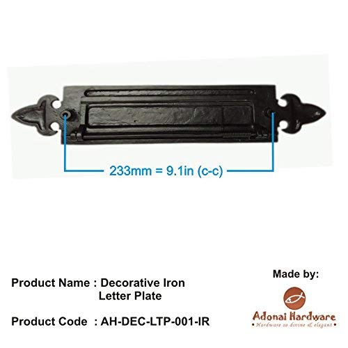 Decorative Iron Letter Plate