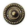 Dotted Brass Bell Push