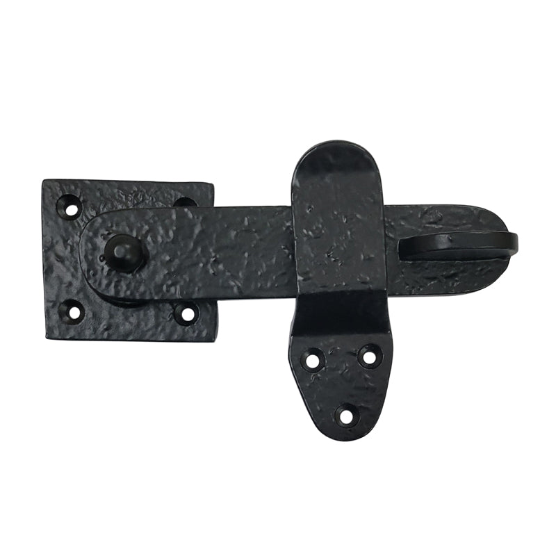 5 Inch Elath Black Antique Gate Latch