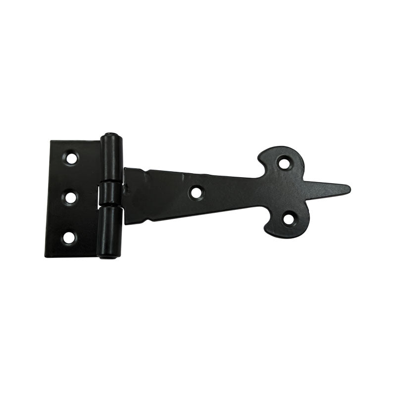 "Eliah" Black Antique Iron Cabinet T-Hinge
