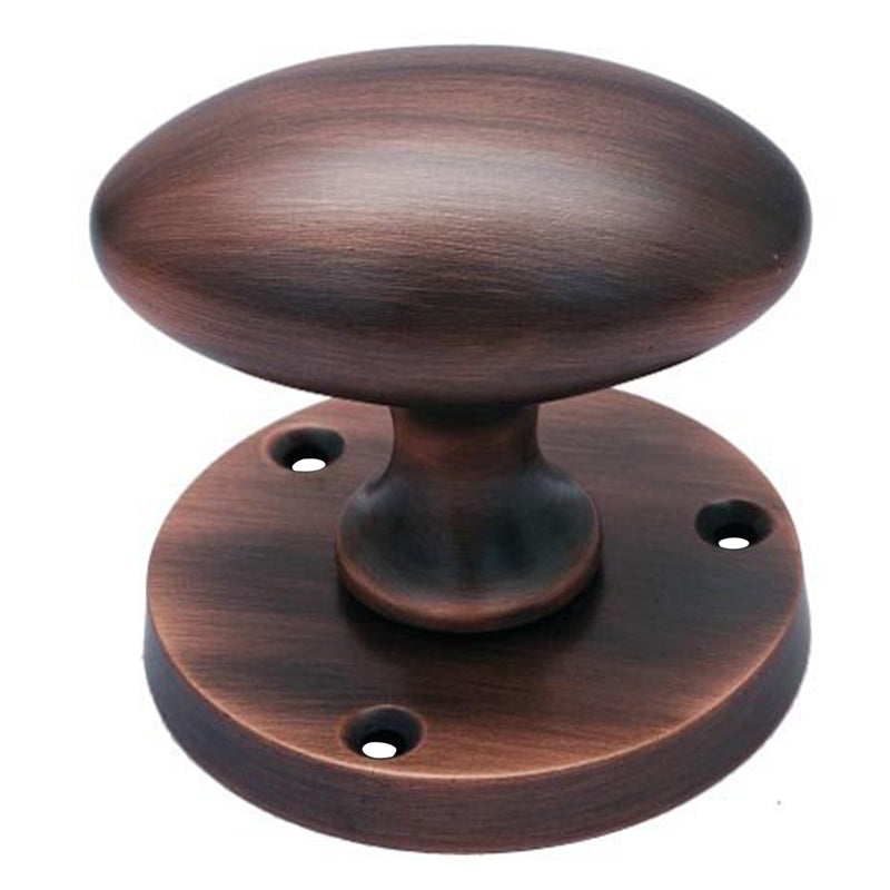 Buy "Festus" Brass Door Knob with Rose-Premium Harware Products Online - Adonai Hardware