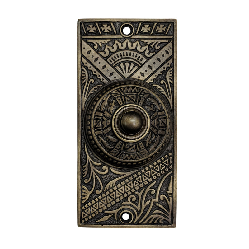 "Igdaliah" Decorative Brass Bell Push