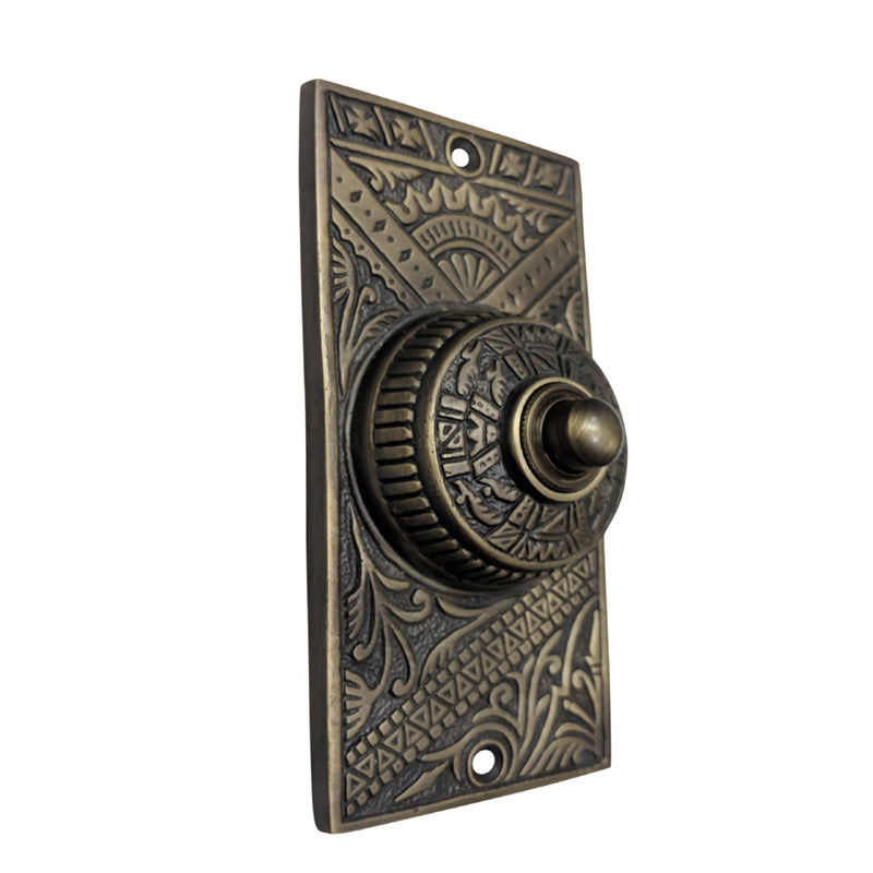"Igdaliah" Decorative Brass Bell Push