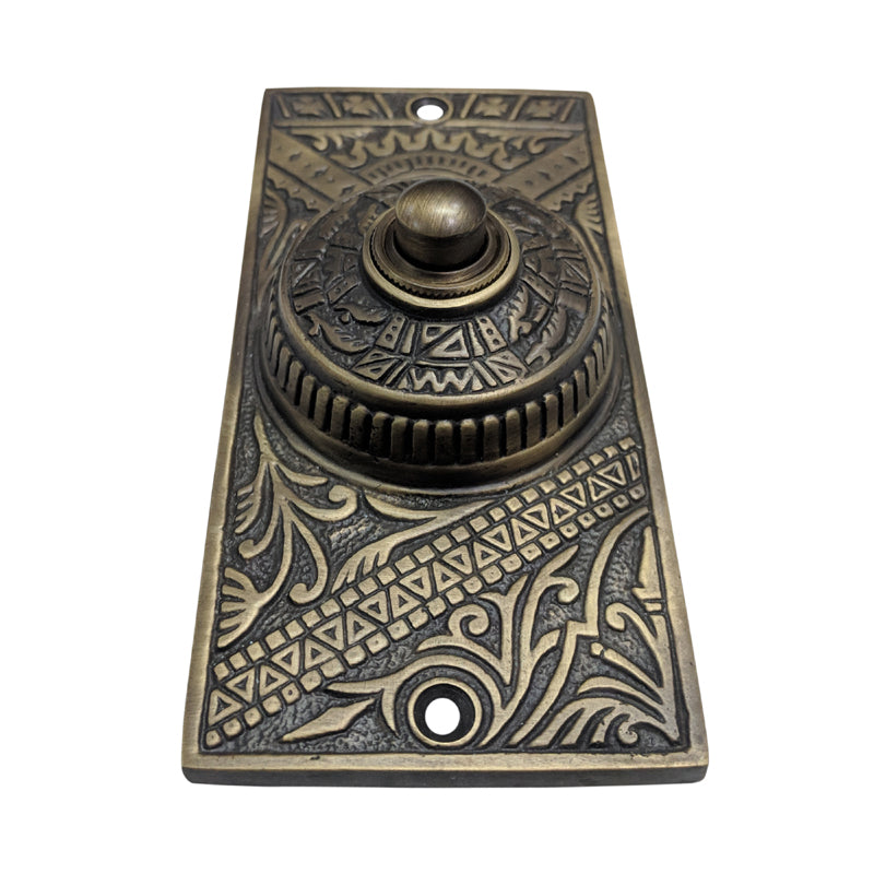 "Igdaliah" Decorative Brass Bell Push