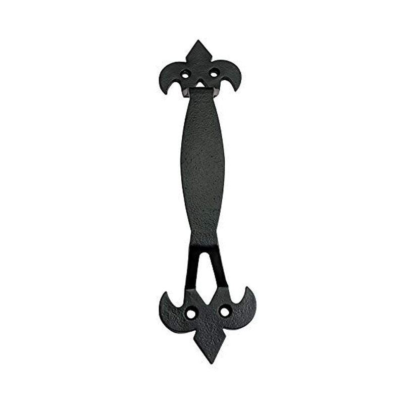 Buy "Irad" Black Antique Iron Hand-Forged Door Pull-Premium Harware Products Online - Adonai Hardware
