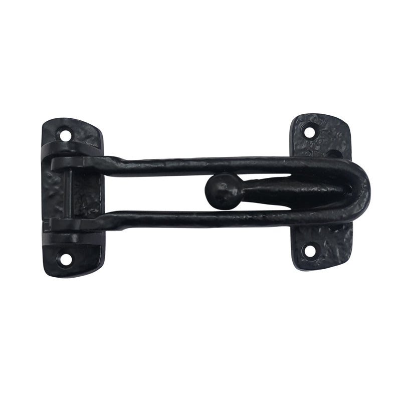 "Ishmaiah" Black Antique Iron Gate Latch