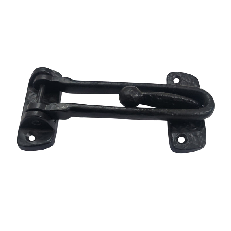 "Ishmaiah" Black Antique Iron Gate Latch