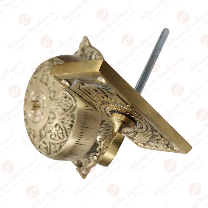 "Jaalam" Brass Manual Old Fashioned Door Bell