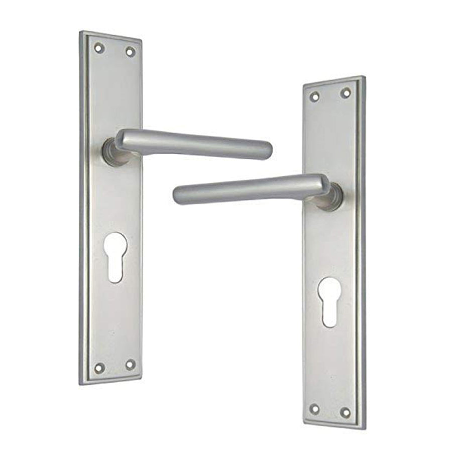 Buy "Jotham" Brass Door Handle with Plate-Premium Harware Products Online - Adonai Hardware