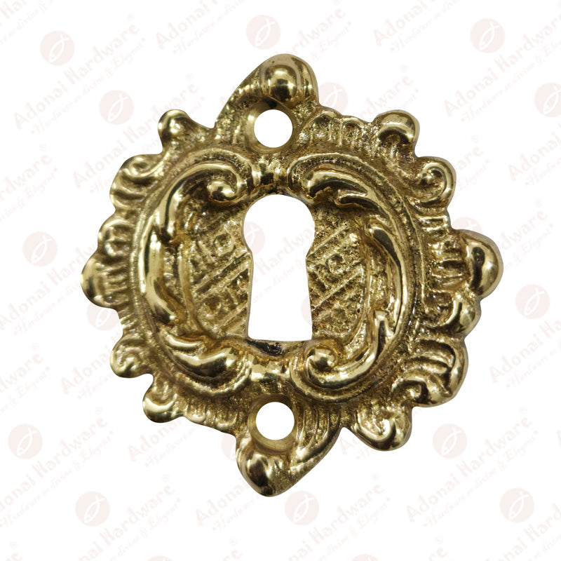 "Lod" Brass Escutcheon