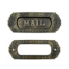 "Mail" Brass Letter Plate