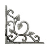 4.5 Inch Meshezaheel Black Antique Iron Shelf Bracket