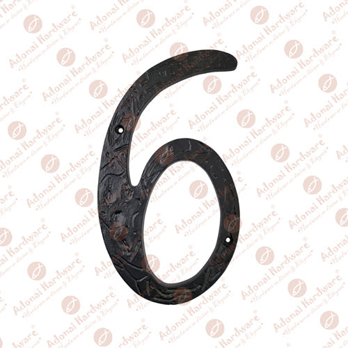 8" Iron Numerals (0-9) Heavy Duty