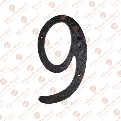 8" Iron Numerals (0-9) Heavy Duty