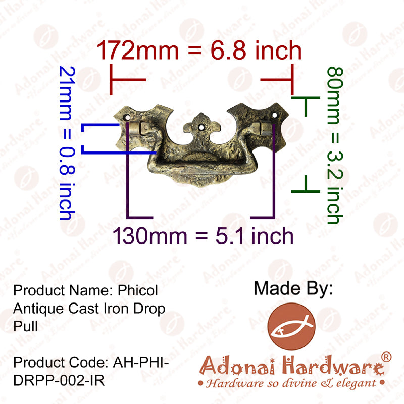 "Phicol" Iron Drop Pull