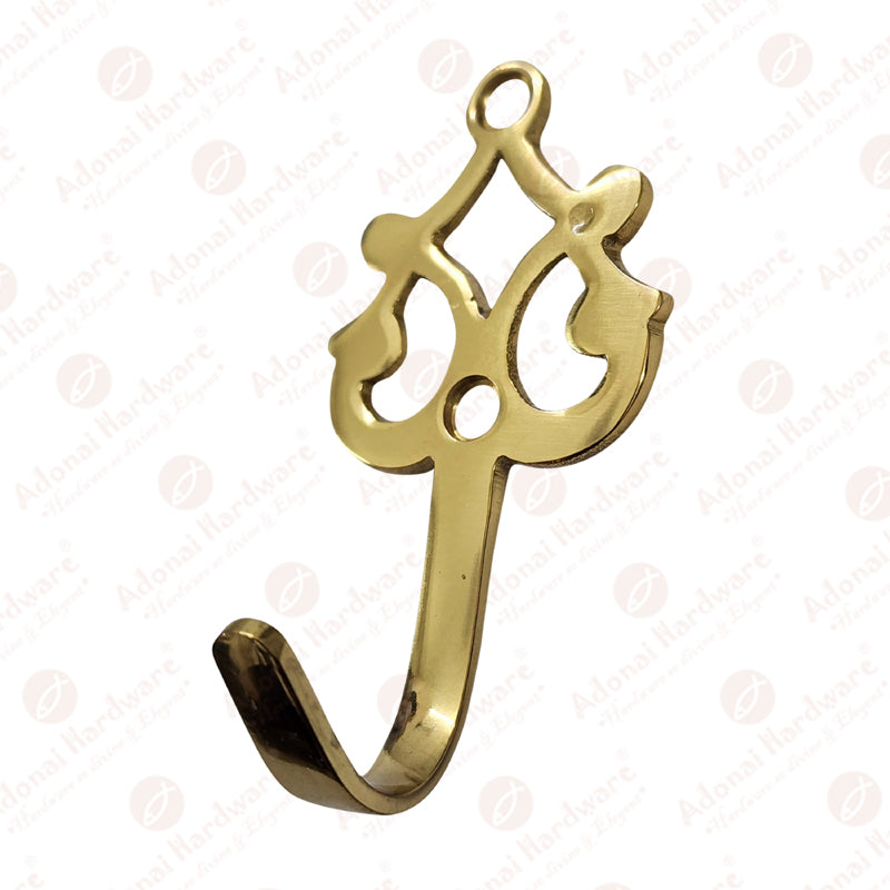 "Secacah" Brass Hook