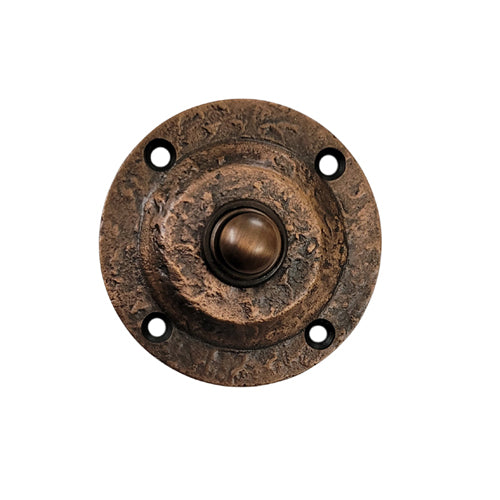 Buy "Sherebiah" Round Brass Bell Push-Premium Harware Products Online - Adonai Hardware