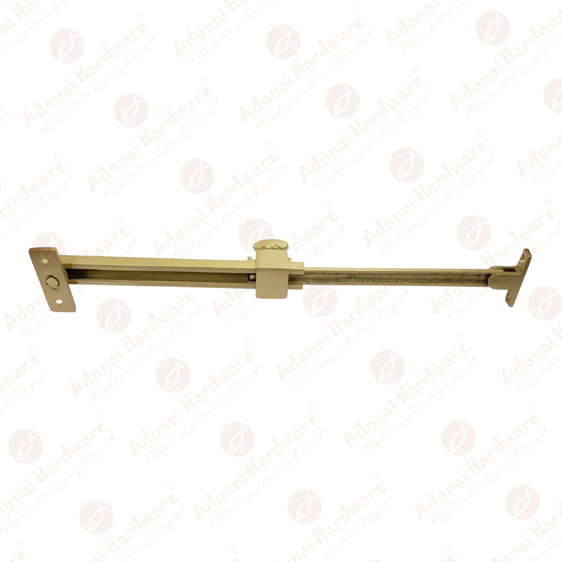 7.4 Inch Hodaiah Brass Heavy Duty Telescopic Casement Latch Lock Sliding Window Stay