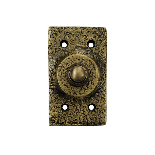 Buy "Zimran" Brass Rectangular Bell Push-Premium Harware Products Online - Adonai Hardware