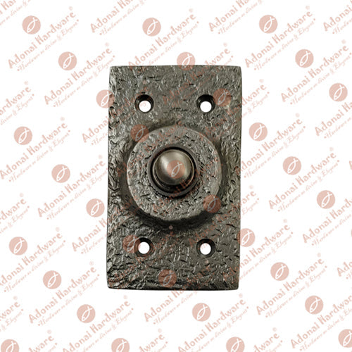 "Zimran" Brass Rectangular Bell Push