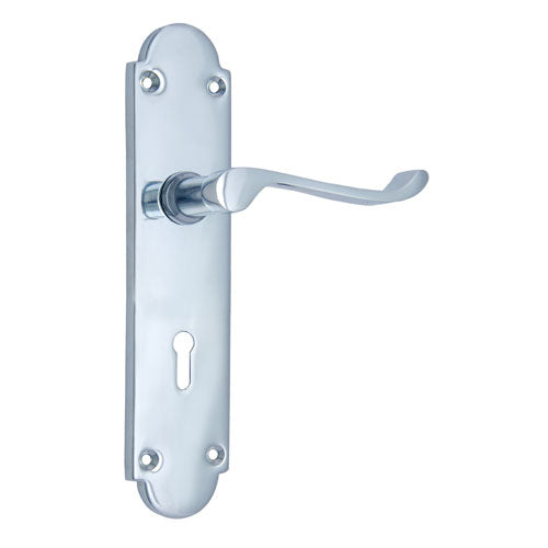 Buy "Abednego" Iron Door Handle with Plate-Premium Harware Products Online - Adonai Hardware
