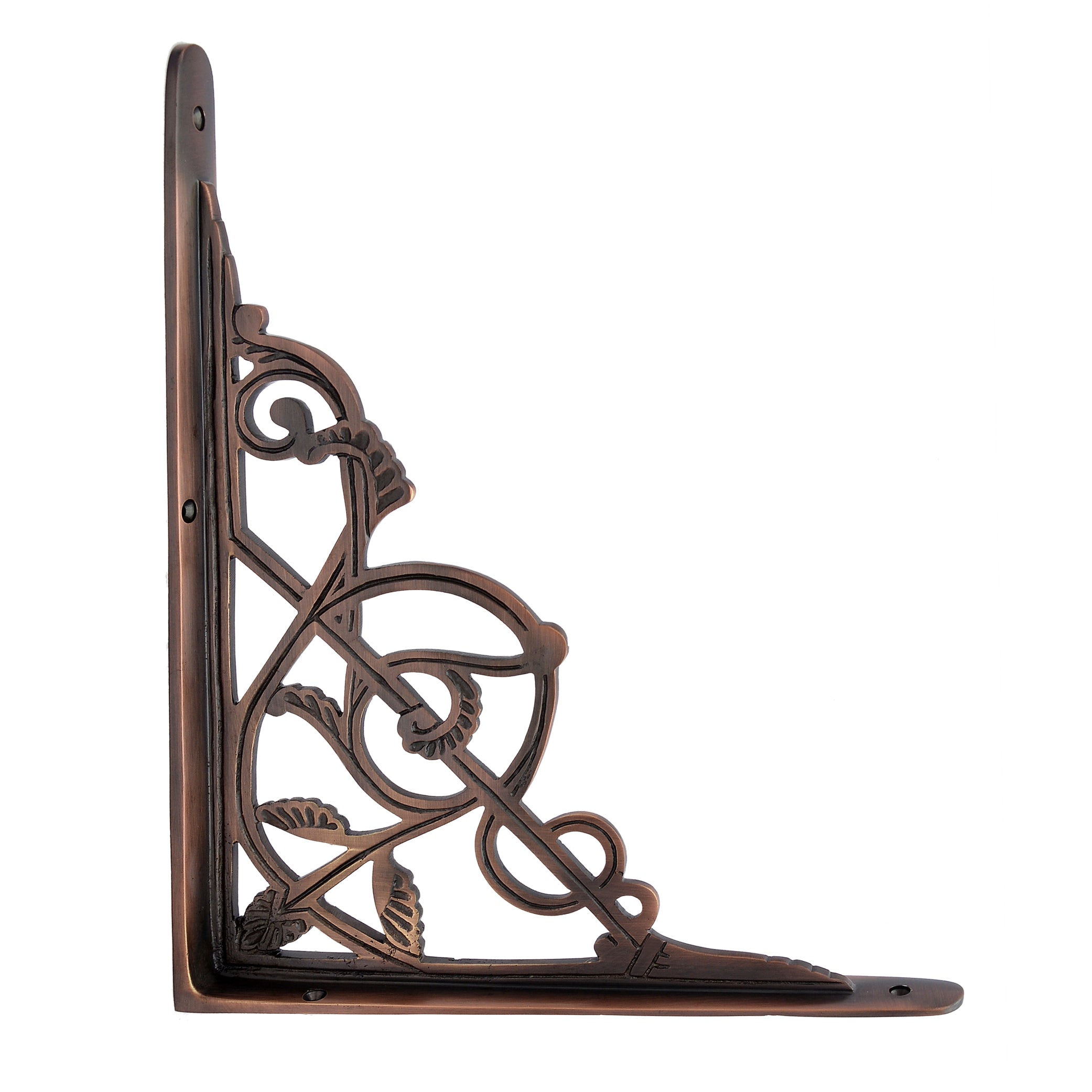 Buy "Abiathar" Brass Shelf Bracket-Premium Harware Products Online - Adonai Hardware