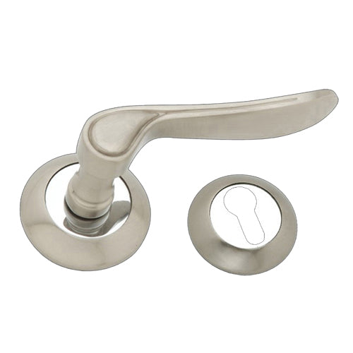 Buy "Adnah" Zinc Handle with Rose-Premium Harware Products Online - Adonai Hardware