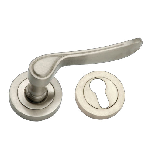 Buy "Adoni" Zinc Handle with Rose-Premium Harware Products Online - Adonai Hardware