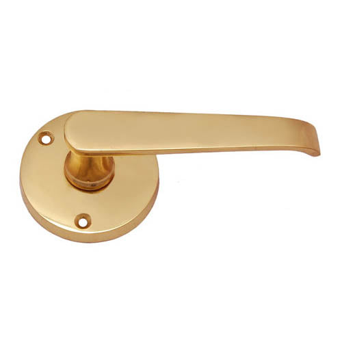 Buy "Amon" Brass Handle with Rose-Premium Harware Products Online - Adonai Hardware
