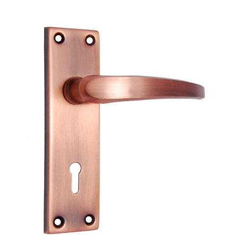 Buy "Abimelech" Iron Door Handle with Plate-Premium Harware Products Online - Adonai Hardware