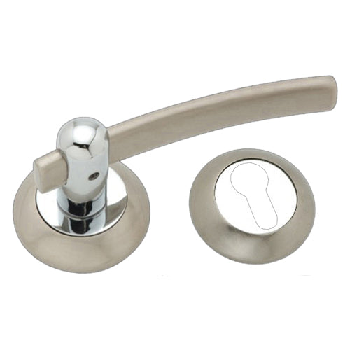 Buy "Baal" Zinc Handle with Rose-Premium Harware Products Online - Adonai Hardware