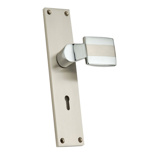 Buy "Barachel" Zinc Handle with Back Plate-Premium Harware Products Online - Adonai Hardware