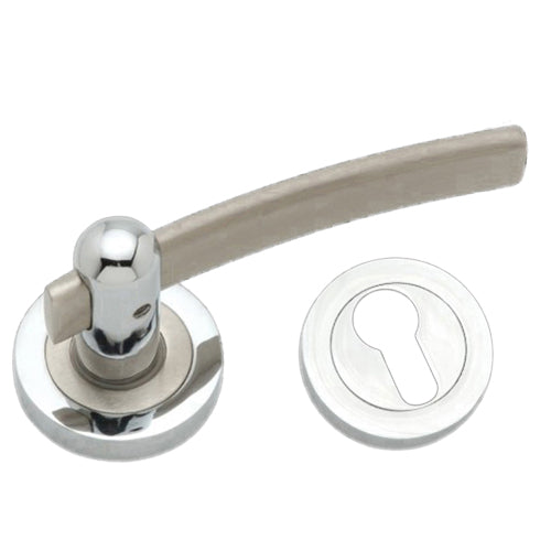 Buy "Barachel" Zinc Handle with Rose-Premium Harware Products Online - Adonai Hardware