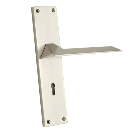 Buy "Calcol" Zinc Handle with Back Plate-Premium Harware Products Online - Adonai Hardware