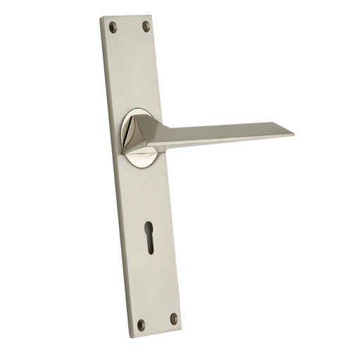 Buy "Camon" Zinc Handle with Back Plate-Premium Harware Products Online - Adonai Hardware