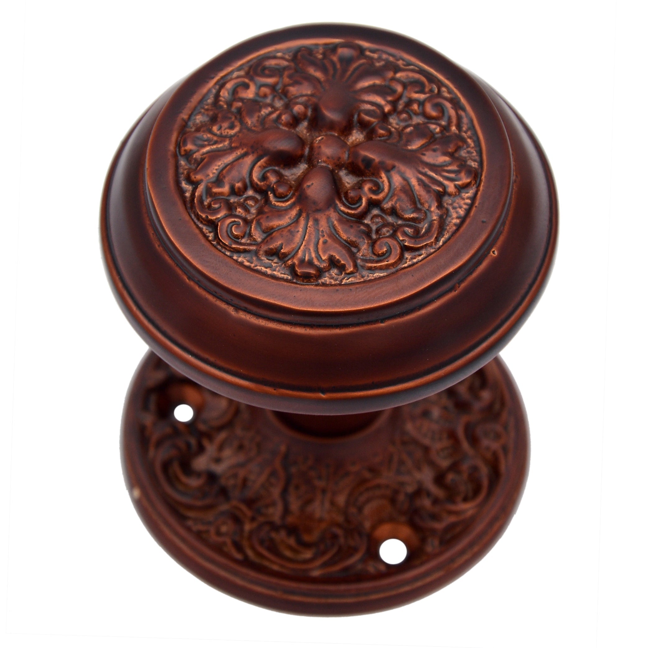 Buy "Carshena" Silicon Bronze Door Knob with Rose-Premium Harware Products Online - Adonai Hardware