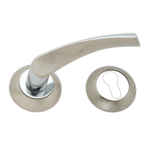 Buy "Dabareh" Zinc Handle with Rose-Premium Harware Products Online - Adonai Hardware
